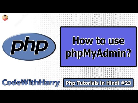 phpMyAdmin Tutorial Creating Database Tables | PHP Tutorial 23