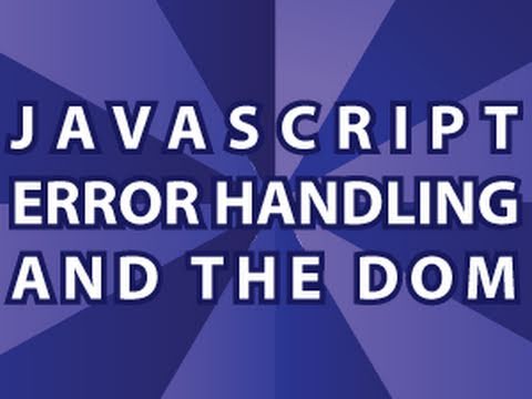 JavaScript Video Tutorial Pt 1