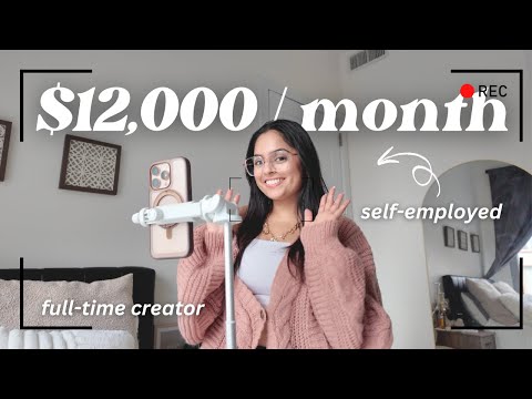 How I Make Money as a FULL-TIME Content Creator 🤍📷  Brand Deals & My Income Streams
