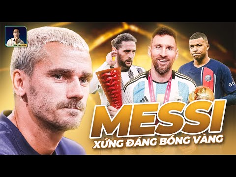 GRIEZMANN TUYÊN BỐ MESSI XỨNG ĐÁNG QUẢ BÓNG VÀNG: ĐÁP TRẢ LUÔN RABIOT