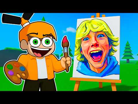 DIBUJA MEMES FAMOSOS para GANAR en ROBLOX! Palmita