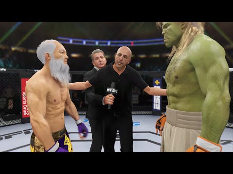 UFC 4 - Old Bruce Lee vs. Retro Hulk - Dragon Fights 🔥🐲