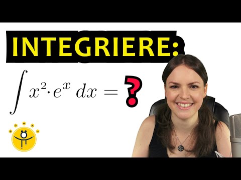 PARTIELLE INTEGRATION e Funktion – Beispiel x^2*e^x, Grenzen, doppelt, zweimal anwenden