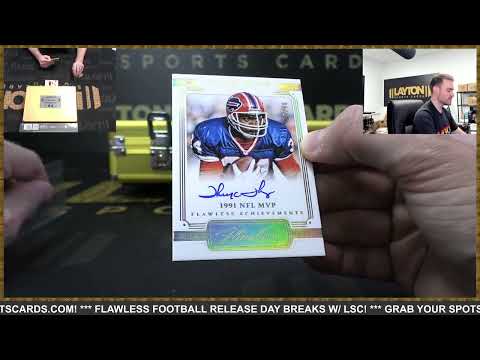 2021 Panini Flawless Football Hobby 2 Box FULL CASE Break #9