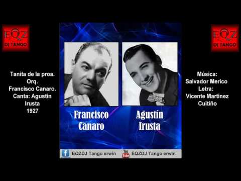 Tanita de la proa - F. Canaro - A. Irusta 1927