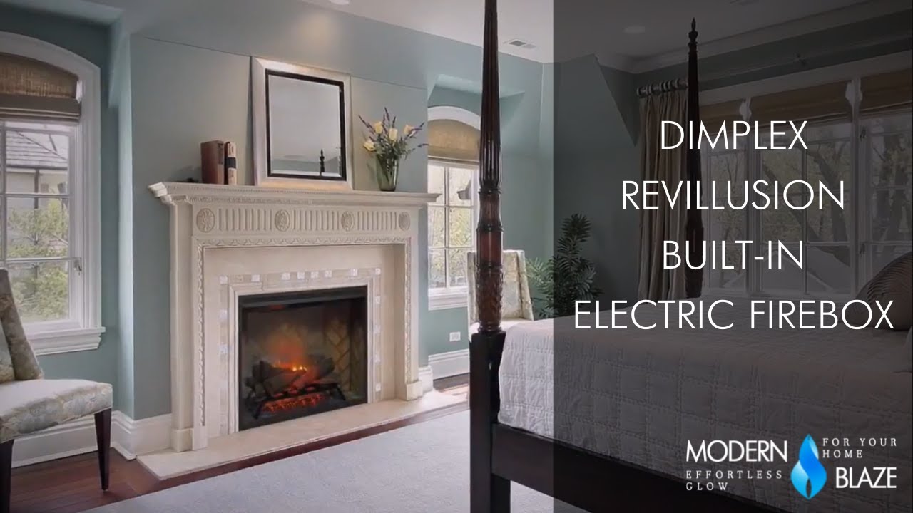 Dimplex Revillusion RBF42 42-Inch Electric Firebox — Modern Blaze