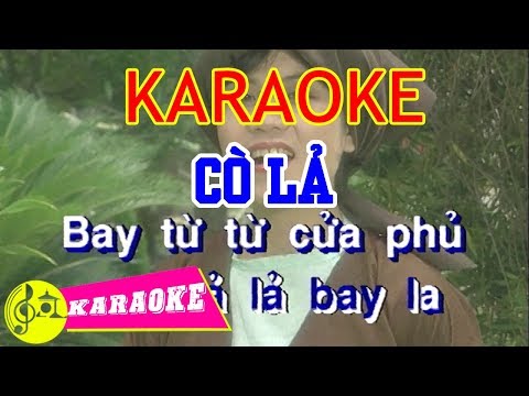 Cò Lả Karaoke || Beat Chuẩn