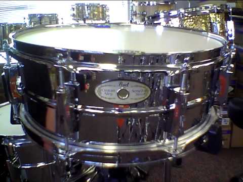 Pearl Sensitone Steel 5" x 14" Snare Drum