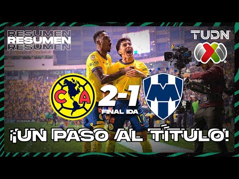 Highlights and goals | América 2-1 Monterrey | Liga MX - AP2024 | First Leg Final | TUDN