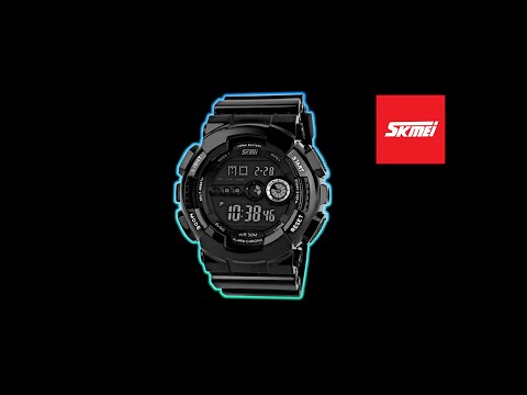Часы Skmei 1026 (Black) полный обзор