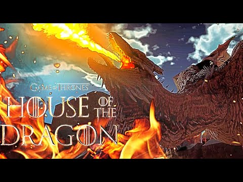 Vermithor and Silverwing burn down King's Landing