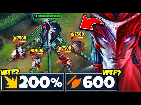 When Yone hits 200% CRIT and 600 AD, you might as well just FF! (LATE GAME MONSTER)