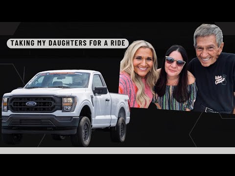 Taking my daughters for a RIDE!!! I think they enjoyed it!