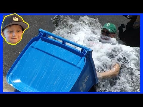 Garbage Can Cleaning Fun