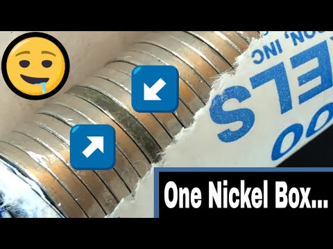 Roll Hunting A Bank Box of Nickels!