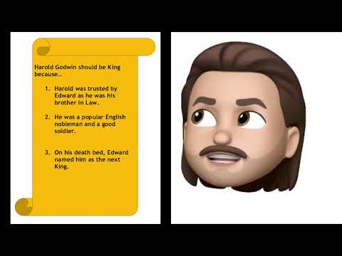 Year 8 Contenders for the Throne of England in 1066