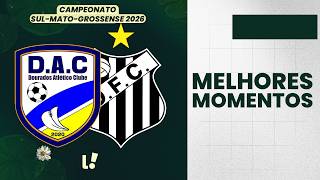 DOURADOS 1 X 1 OPERÁRIO-MS | MELHORES MOMENTOS | CAMPEONATO SUL-MATO-GROSSENSE | MELHORES MOMENTOS