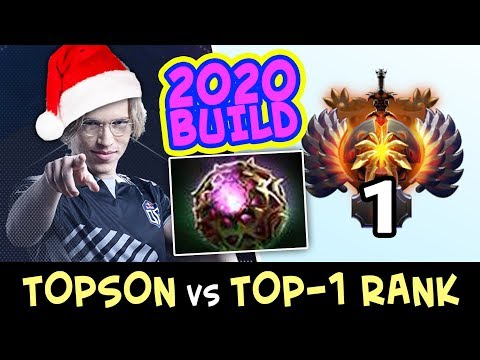 Topson 2020 FIRST GAME vs TOP-1 RANK Crystallize