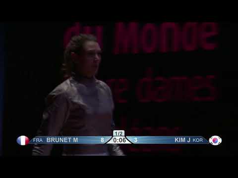 2019 xxx T08 03 F S Individual Orleans FRA WC GREEN BRUNET Manon   FRA   vs KIM Jiyeon   KOR