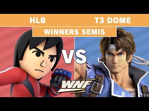 WNF 3.7 - HLB (Brawler) vs T3 Dome (Richter) Winners Semis - Smash Ultimate