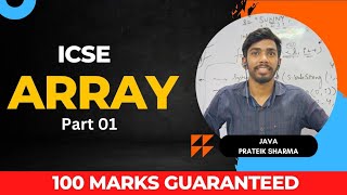 Download the video "Arrays  in java class 10 icse Prateik Sharma by Java"