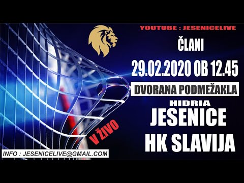 ČLANI  HD HIDRIA JESENICE - HK SLAVIJA