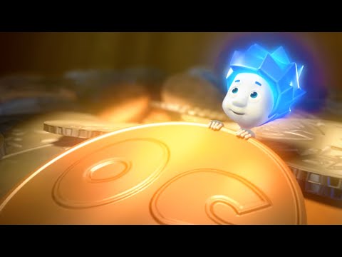 The Great Piggy Bank Smash: Nolik Gets Trapped Inside! | The Fixies | Animation for Kids - Kingdom Kids Zone, Little Learners - The Fixies