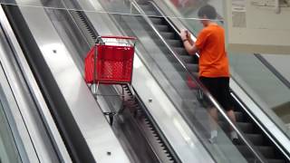 Schindler elevator and shopping cart escalators at The Atlanta Target gameplay video by lraphael, 2:01 duration