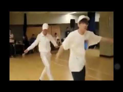 Kim Taehyung and Jungkook dance practice for Seo Taiji Concert
