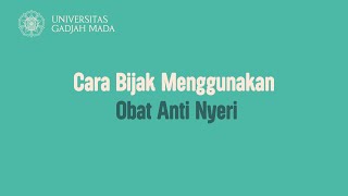 Bijak Menggunakan Obat Pereda Nyeri