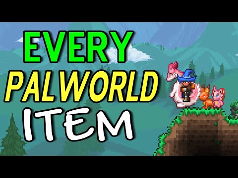 How To Get EVERY Palworld Item In Terraria's 1.4.5 Update