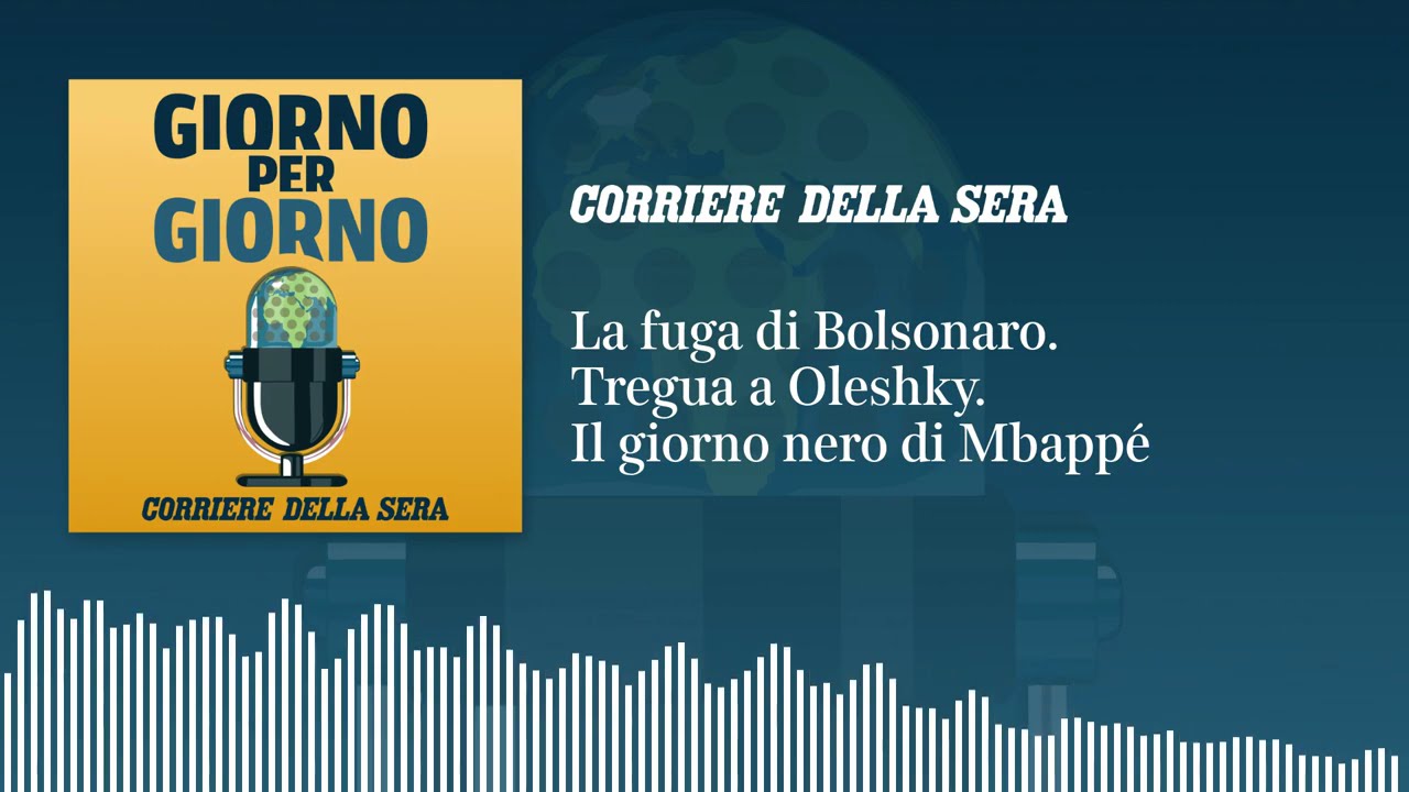 Ep. del 28/10/2026 | La fuga di Bolsonaro. Tregua a Oleshky. Il giorno nero di Mbappé