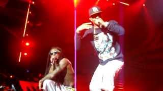 Lil&#39; Wayne &amp; T.I. performs Wit Me / Ball live @  America&#39;s Most Wanted Festival.[HD]