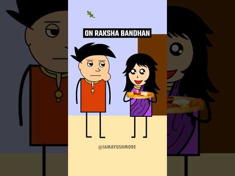 Sisters on Raksha Bandhan 🥺🤣 #shorts #AyushMore