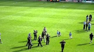 preview picture of video 'Wigan Athletic lap parade of honour after the win over Wolves May 2012'