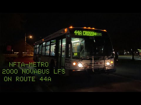 NFTA Metro: 2000 NovaBus LFS 2015 on Route 44A