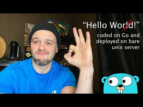 #Golang | Basics | Building and deploying on Digital Ocean a simple HTTP Server with 1 html page