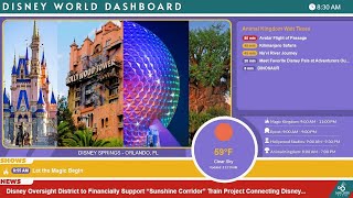Disney Dashboard LIVE