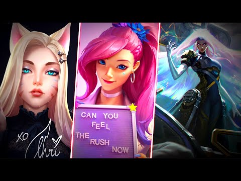 SERAPHINE NEW TEASER, K/DA RETURNING, PSYOPS SPLASH ARTS - League of Legends