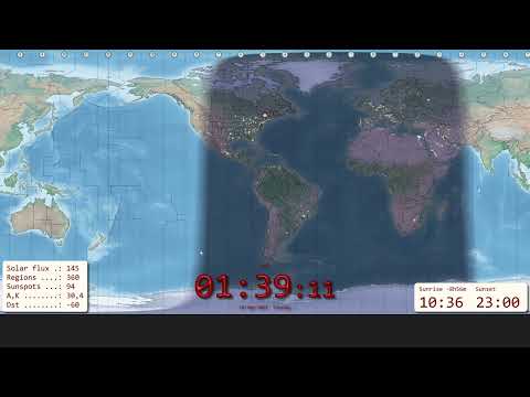 Remember Greyline propagation is some of the best DX times