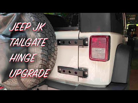 JEEP JK TAILGATE HINGE UPGARDE