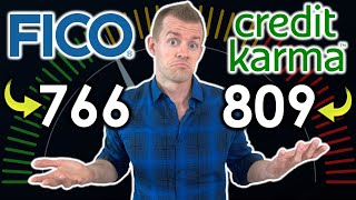 FICO Score vs Credit Score vs Credit Karma (Why Are My Credit Scores So Different?)