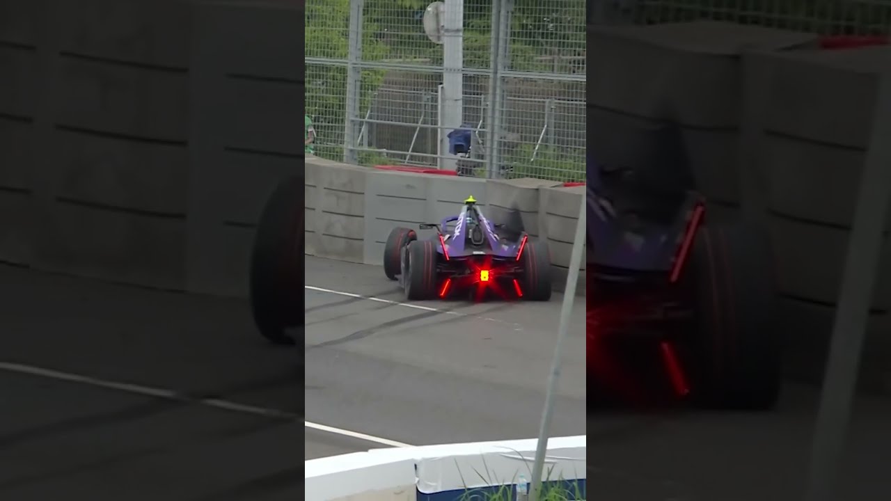 Nico Müller hits the wall and is OUT of Qualifying ❌
