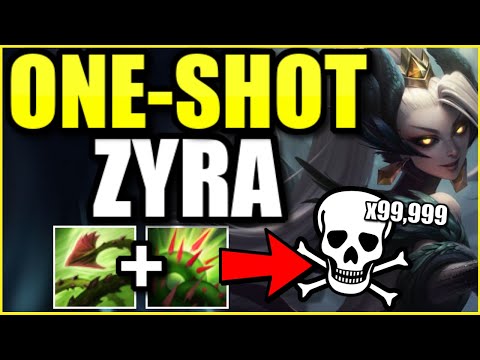 (MOST LETHAL BUILD) THIS *NEW* ZYRA BUILD LITERALLY KILLS WITH TWO SPELLS! THE BEST ZYRA BUILD S10