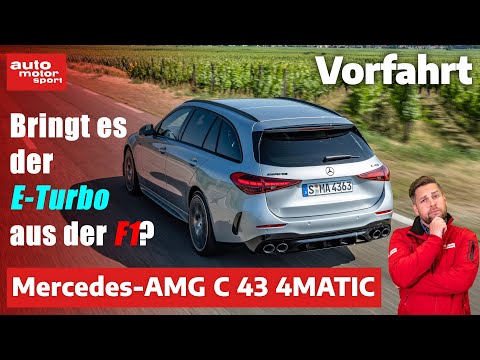 Mercedes AMG C 43 4MATIC - Mit F1-E-Turbo ein echter AMG trotz Vierzylinder? I auto motor und sport