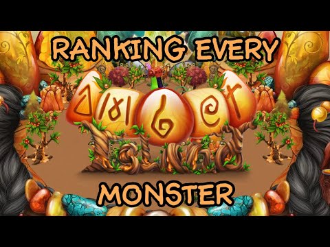 Ranking Every Amber Island Monster in My Singing Monsters