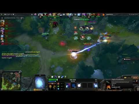 [TI3 East Qualifiers Rattlesnake vs First Departure Game 2] Sick Wisp play by Meracle