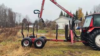 Kesla Patu 595 timmerbil trailer till salu - Bild 4 | Autoline SE Kesla Patu 595 timmerbil trailer | Bild 4 - Autoline