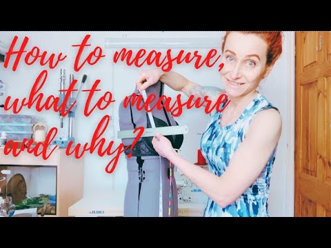 How to measure yourself for tops and dresses - simplified pattern drafting for beginners