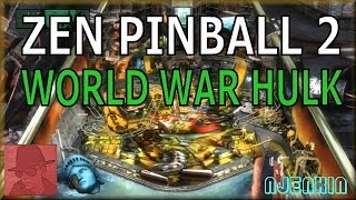 PS3 : Zen Pinball 2 - World War Hulk -  with Commentary !!